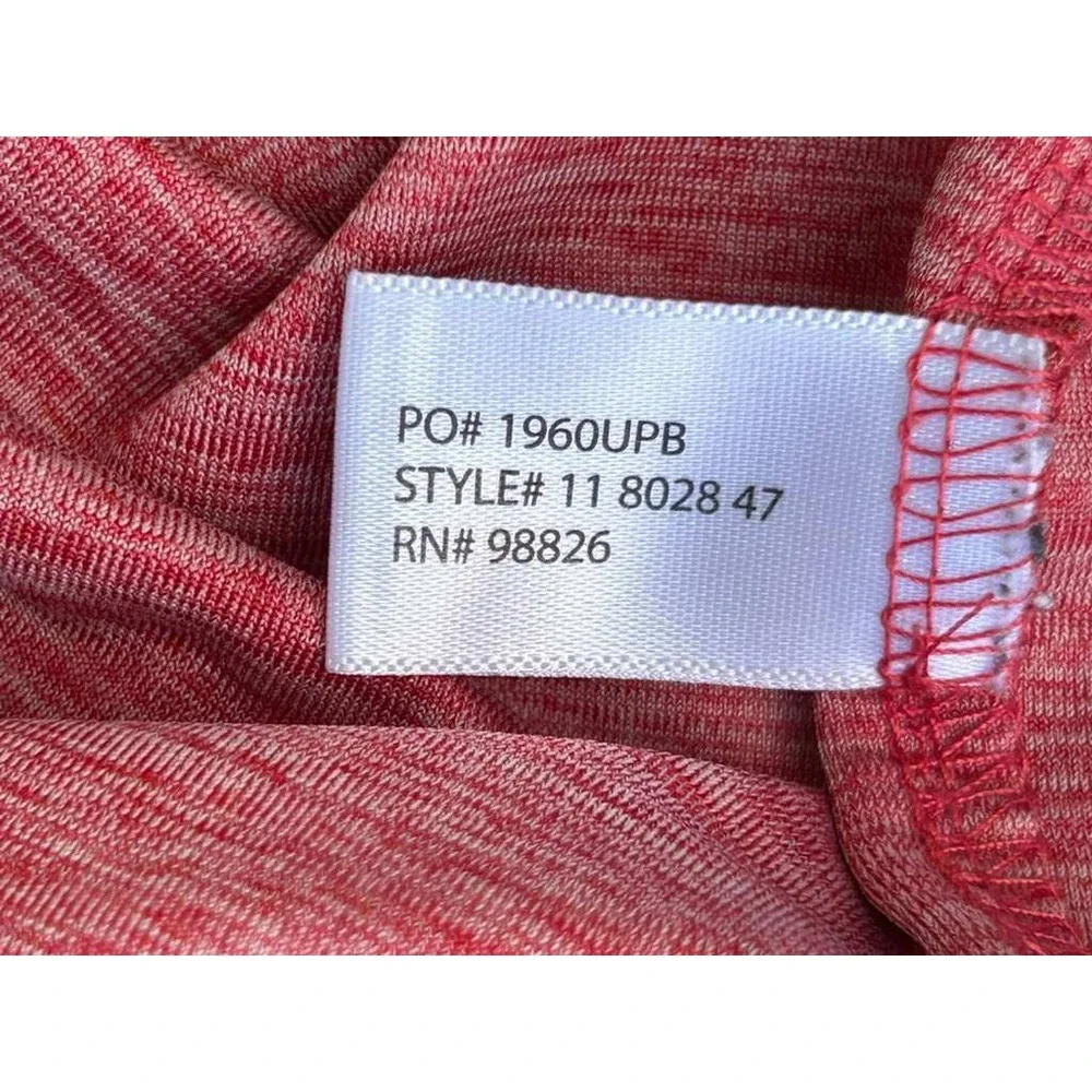 US Polo Assn Mens Polo Shirt Red Space Dye Short Sleeve L 11‎ 8028 47